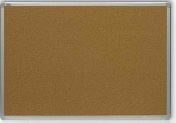  Доска пробковая в алюминиевой рамке S-line 45х60 см