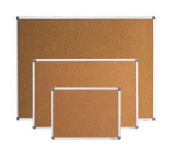 Доска пробковая в алюминиевой рамке 45х60 см